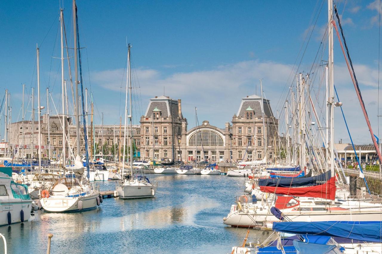Studio Met Groot Zonneterras Centrum Oostende Ngoại thất bức ảnh