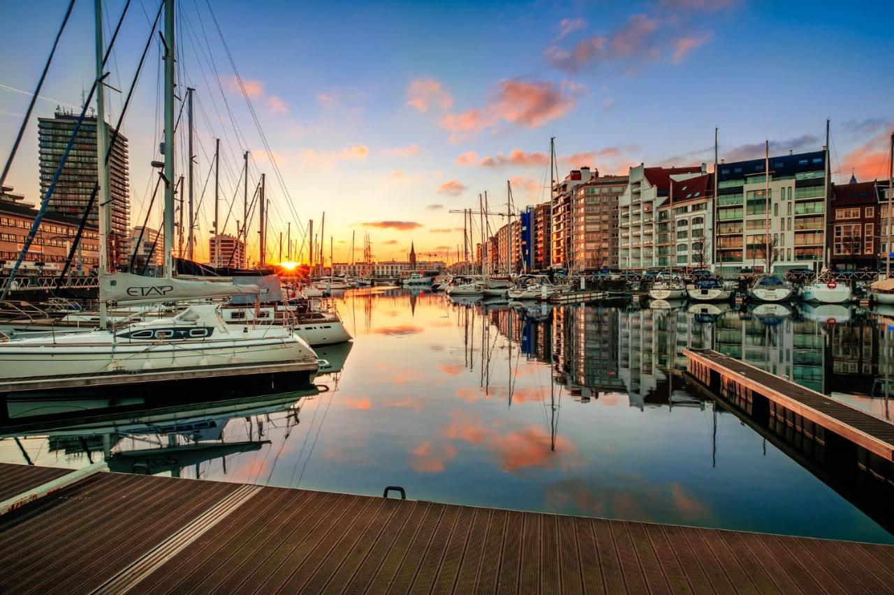 Studio Met Groot Zonneterras Centrum Oostende Ngoại thất bức ảnh