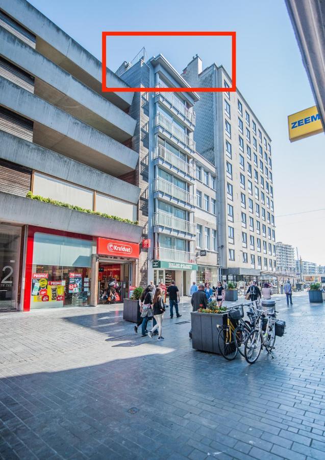 Studio Met Groot Zonneterras Centrum Oostende Ngoại thất bức ảnh
