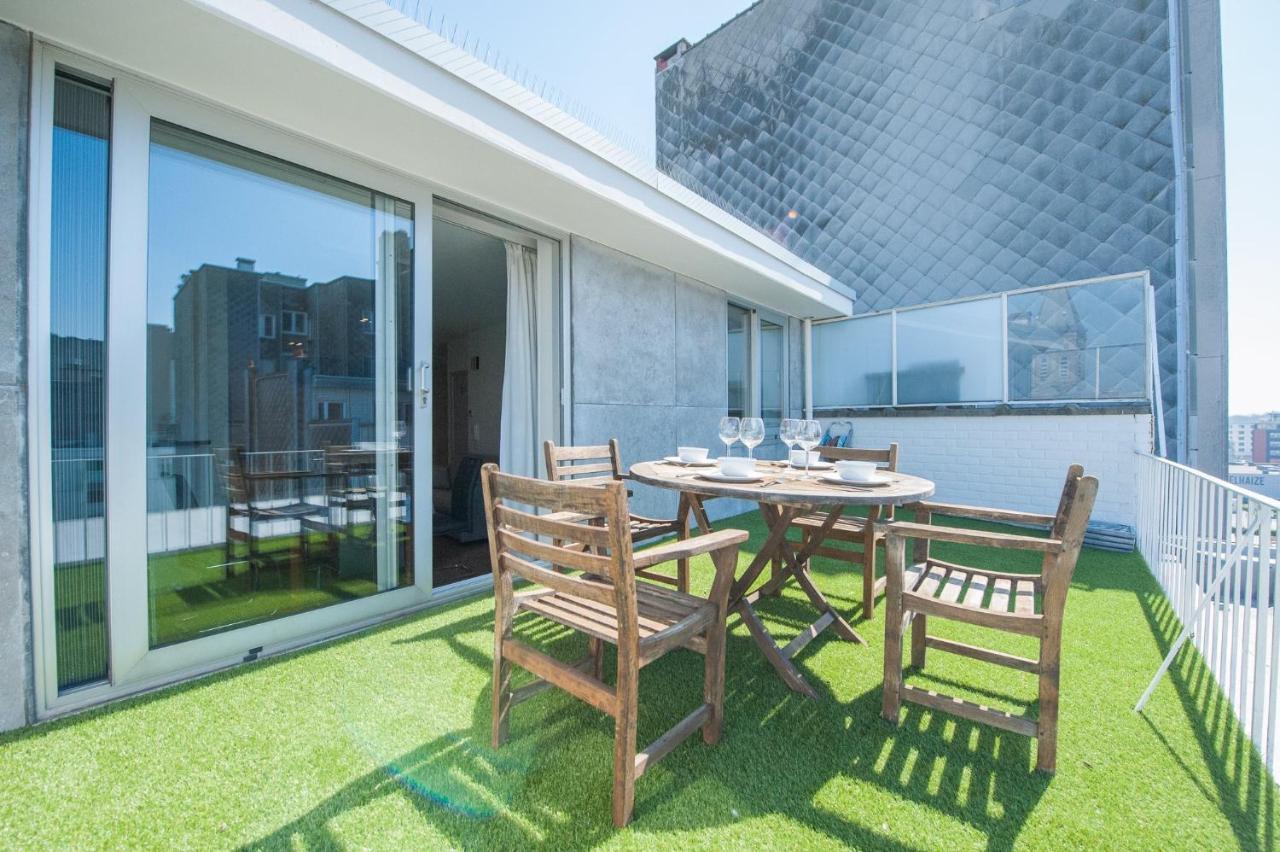 Studio Met Groot Zonneterras Centrum Oostende Ngoại thất bức ảnh